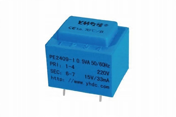 

Transformator zalewany PE2409-I 0,5VA 220V/24Vx2