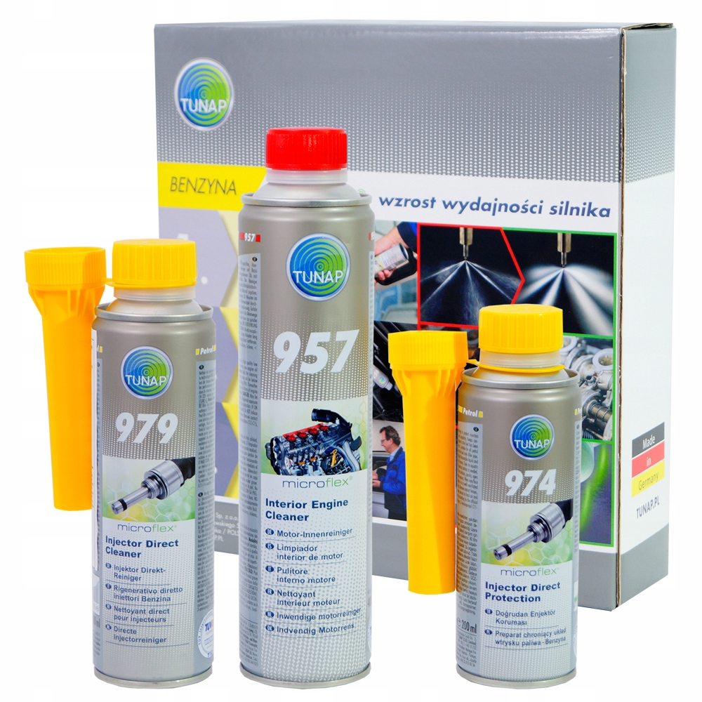 Dodatek do benzyny TUNAP 979 957 974 czysci wtrysk