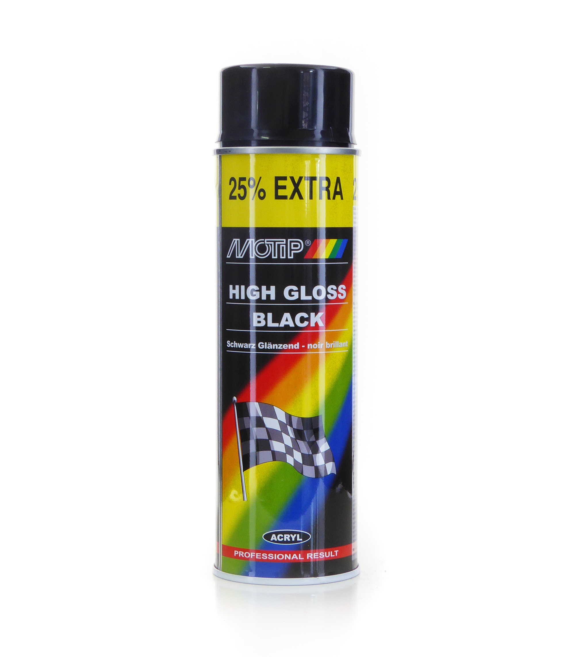 

Motip Czarny Połysk Akrylowy Lakier Farba Spray %%