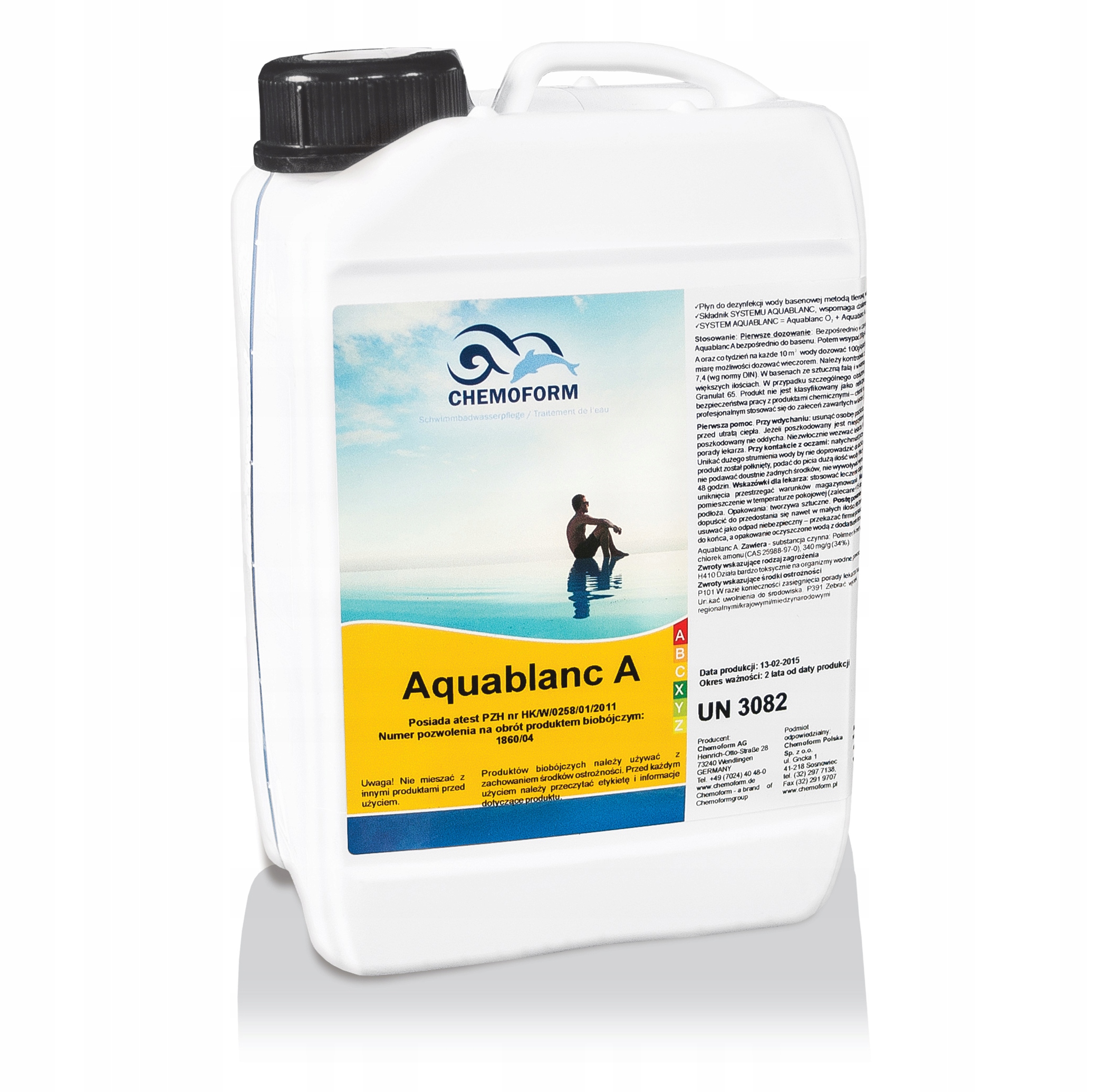 

Aktywny Tlen Chemia Basen Aquablanc A Chemoform 3L
