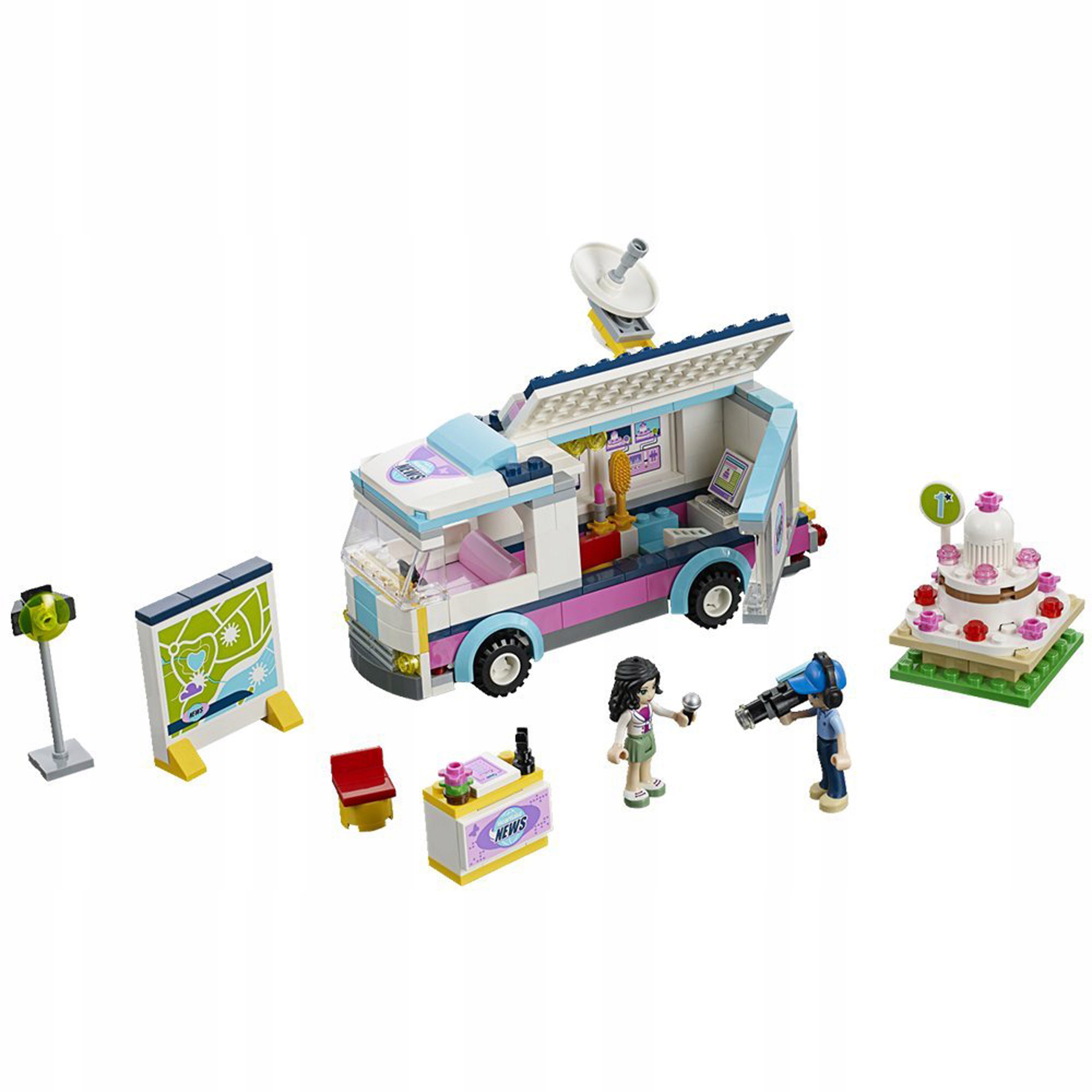 LEGO FRIENDS 41056 WÓZ TELEWIZYJNY W HEARTLAKE Płeć Dziewczynki