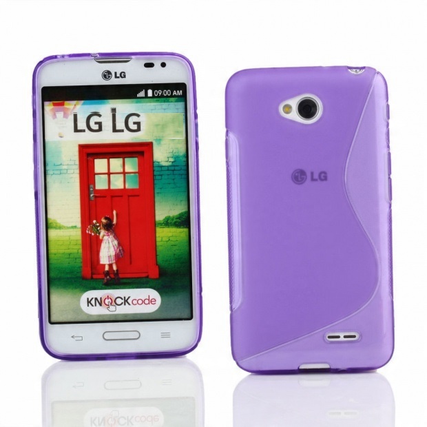

Gumowe Etui Guma Tpu Case S-line Lg L90 fioletowy