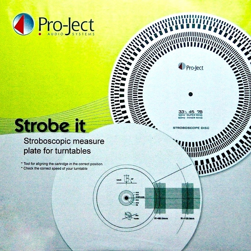 Szablon Pro-Ject Strobe it dysk stroboskopowy