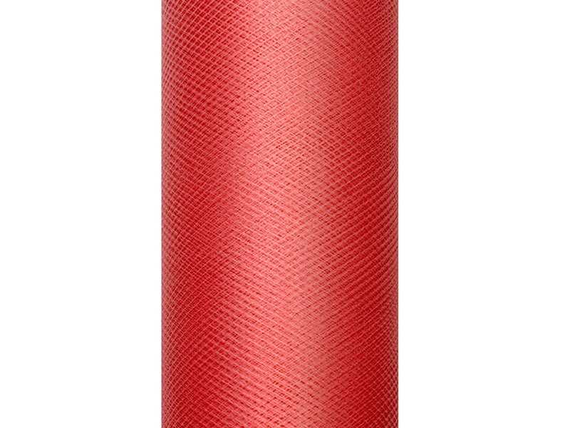 

Tiul Szyfon dekoracyjny 15cm 9m kokardy Czerwony