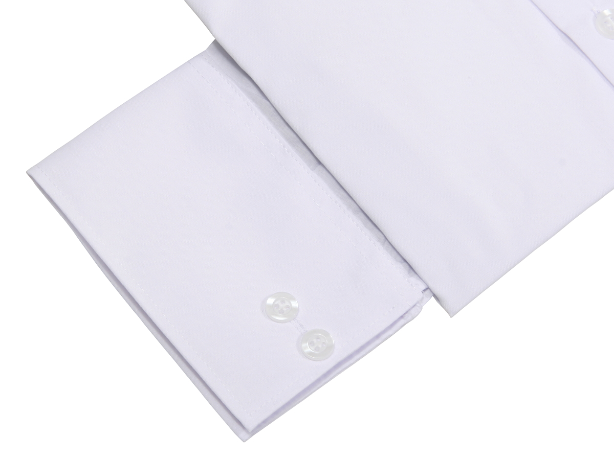 KOSZULA BIAŁA GŁADKA 42 164-170 SLIM FIT Rozmiar 164-170