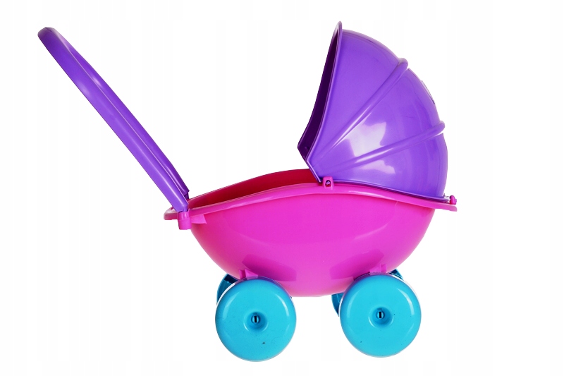 Bajecznie Kolorowy Lekki Wózek Dla Lalek Głęboki Waga (z opakowaniem) 0.81 kg