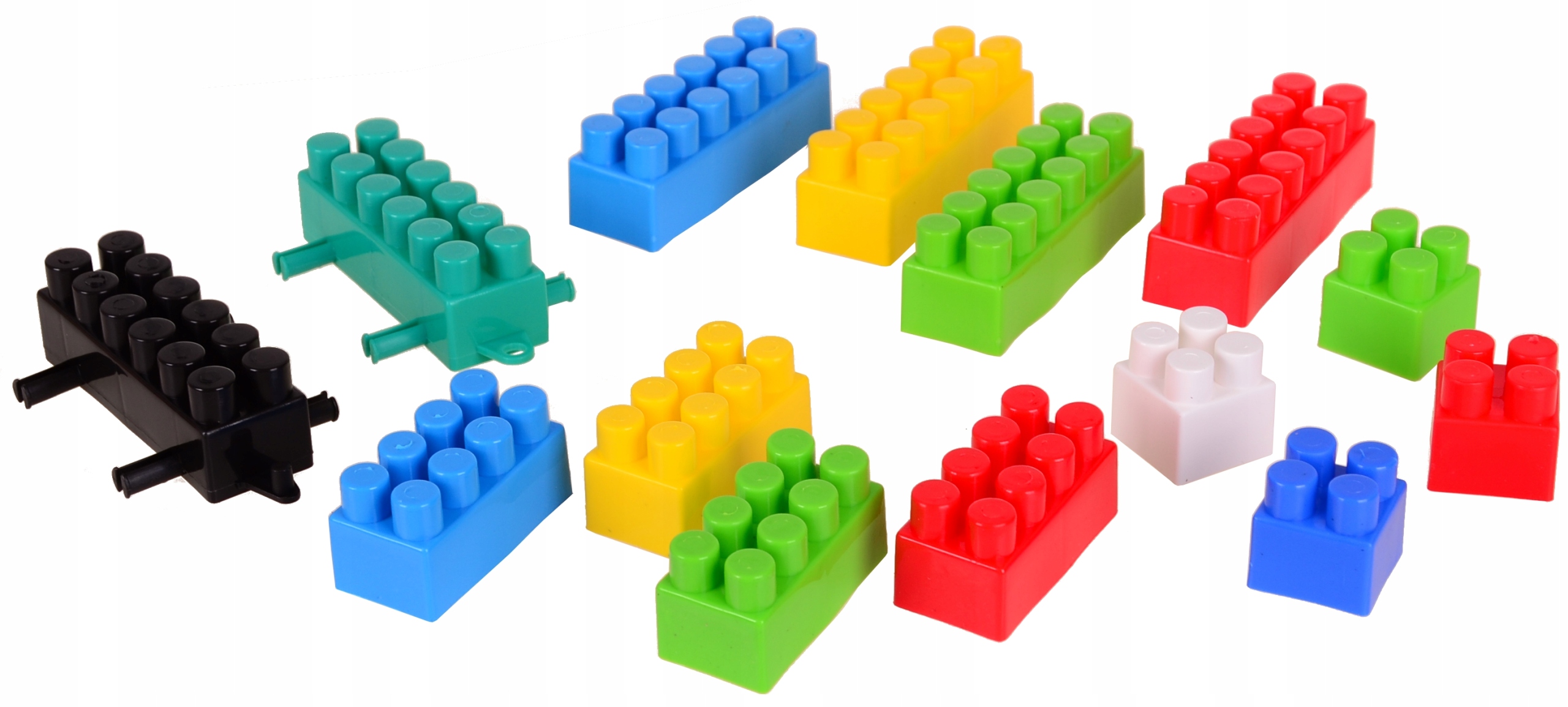 Klocki konstrukcyjne K2 BAJA 500 elementów WOREK Bohater brak