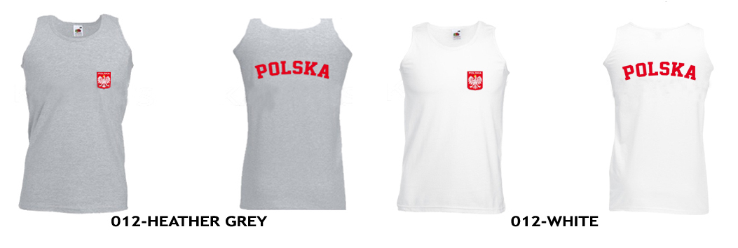 KOSZULKA ATHLETIC - POLSKA FRUIT OF THE LOOM XXL Kolor wielokolorowy