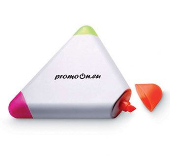 

Trójkątny Zakreślacz z nadrukiem Logo Triangulo