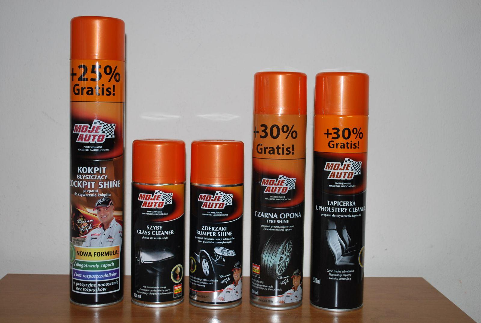 KOSMETYKI SAMOCHODOWE MOJE AUTO Producent Moje Auto