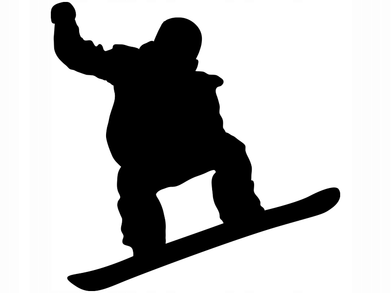 

Naklejka na ścianę Sport Snowboard 50 cm