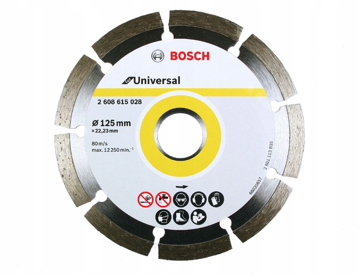 

Bosch Tarcza Diamentowa 125mm beton cegła klinkier