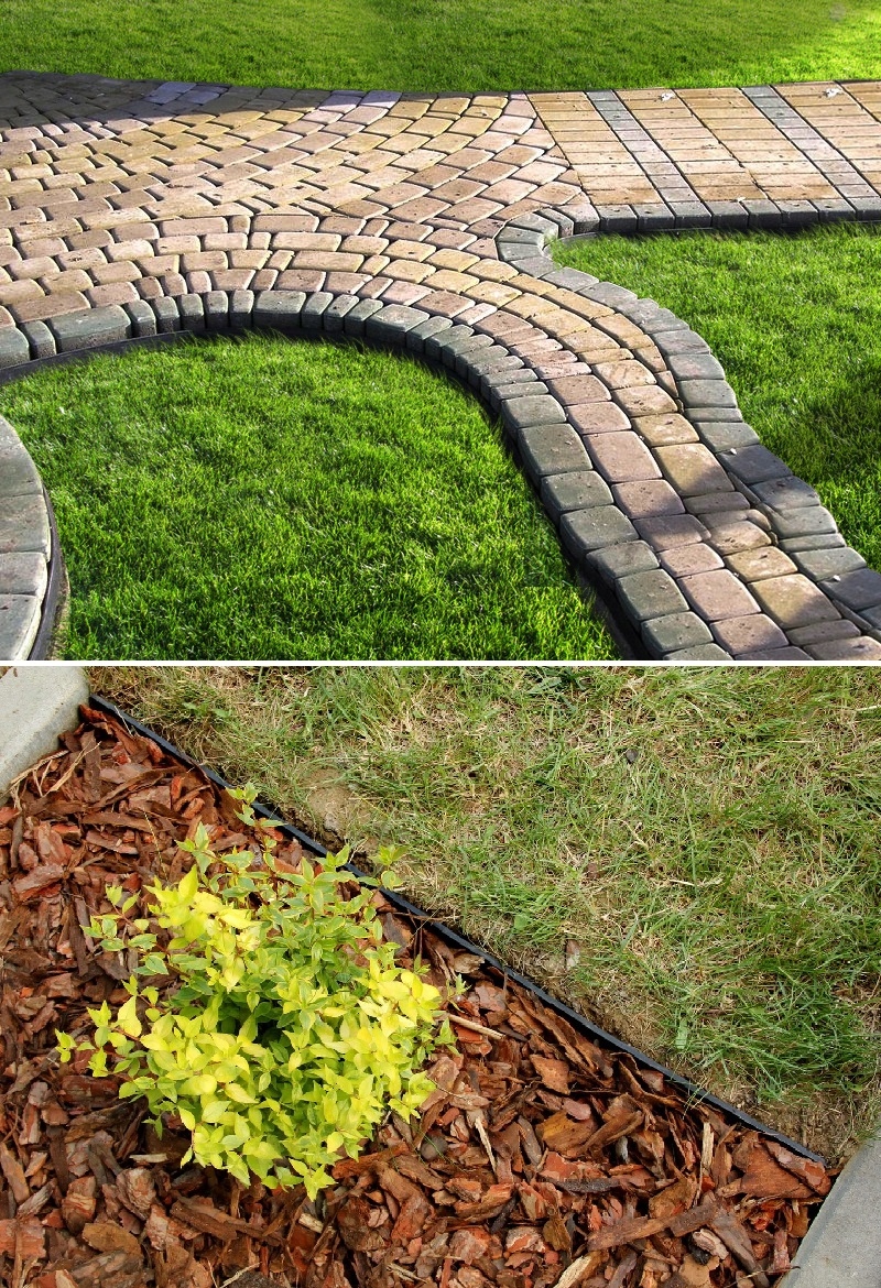 Obrzeże plastikowe palisada BORDER MAX 58mm TANIO! Producent Robkat