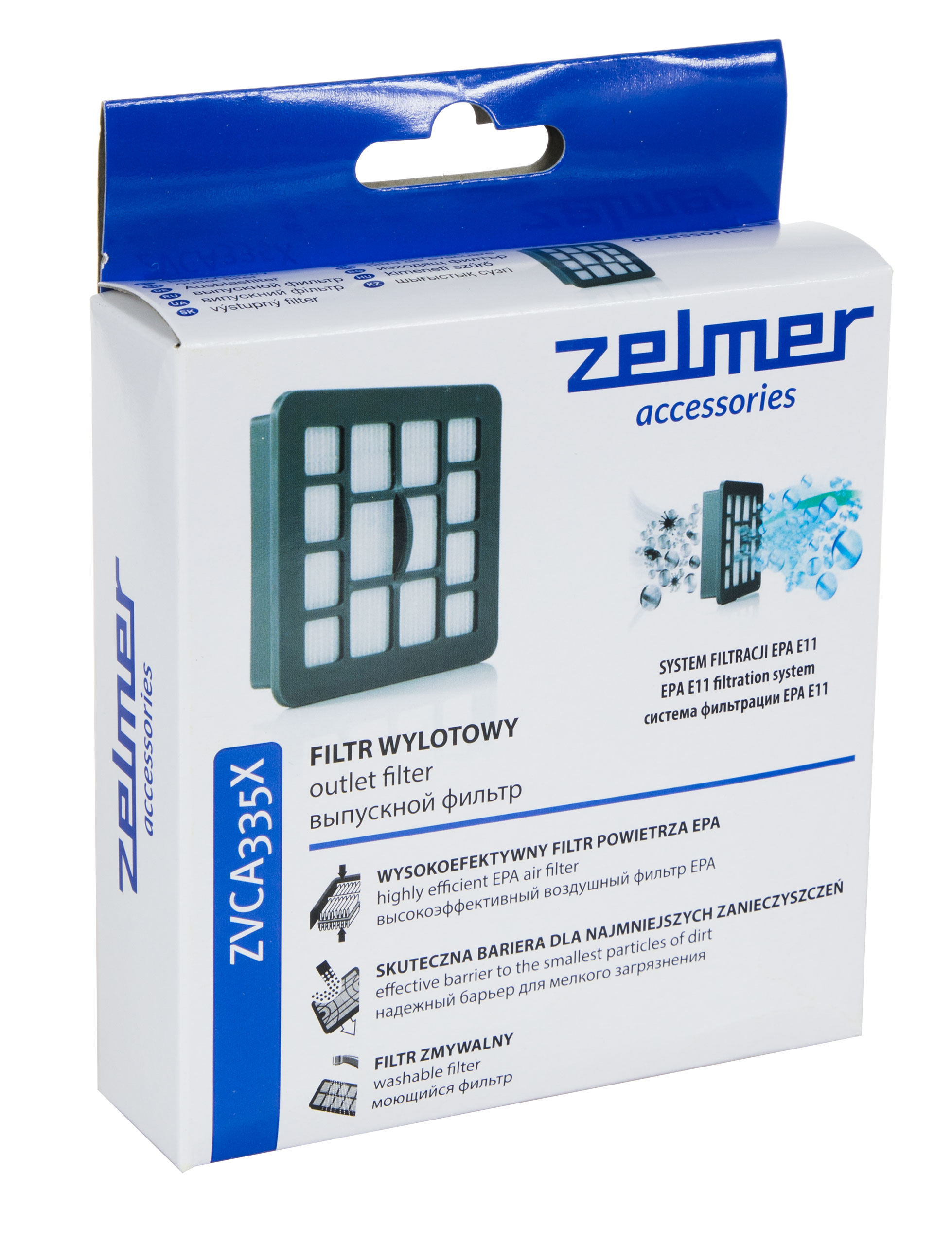 

Filtr Hepa Zelmer Voyager Twix 01Z014 Wylotowy Ory