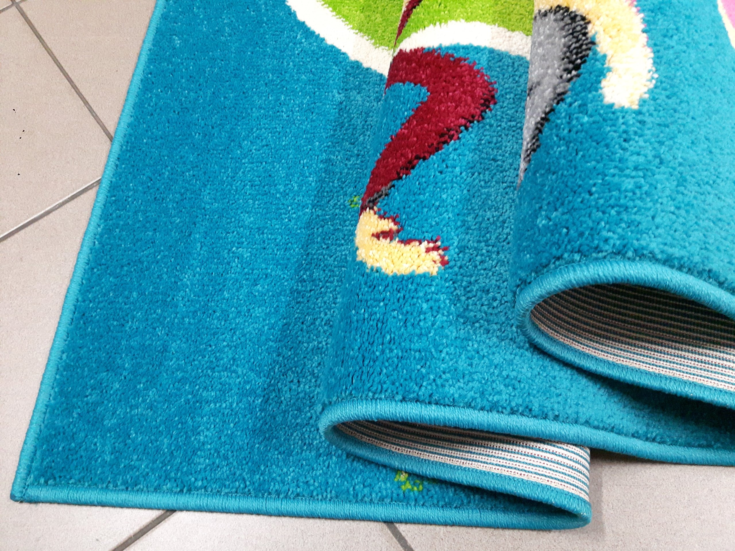 Dywan FUNKY TOP 200x280 TOM szmaragd gra w klasy Kształt Prostokąt