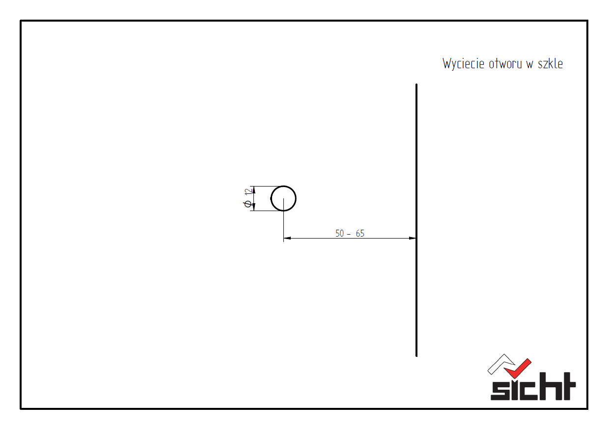 GAŁKA UCHWYT DO DRZWI KABINY PRYSZNICOWEJ CHROM Kod producenta GKP-O-1/CHROME