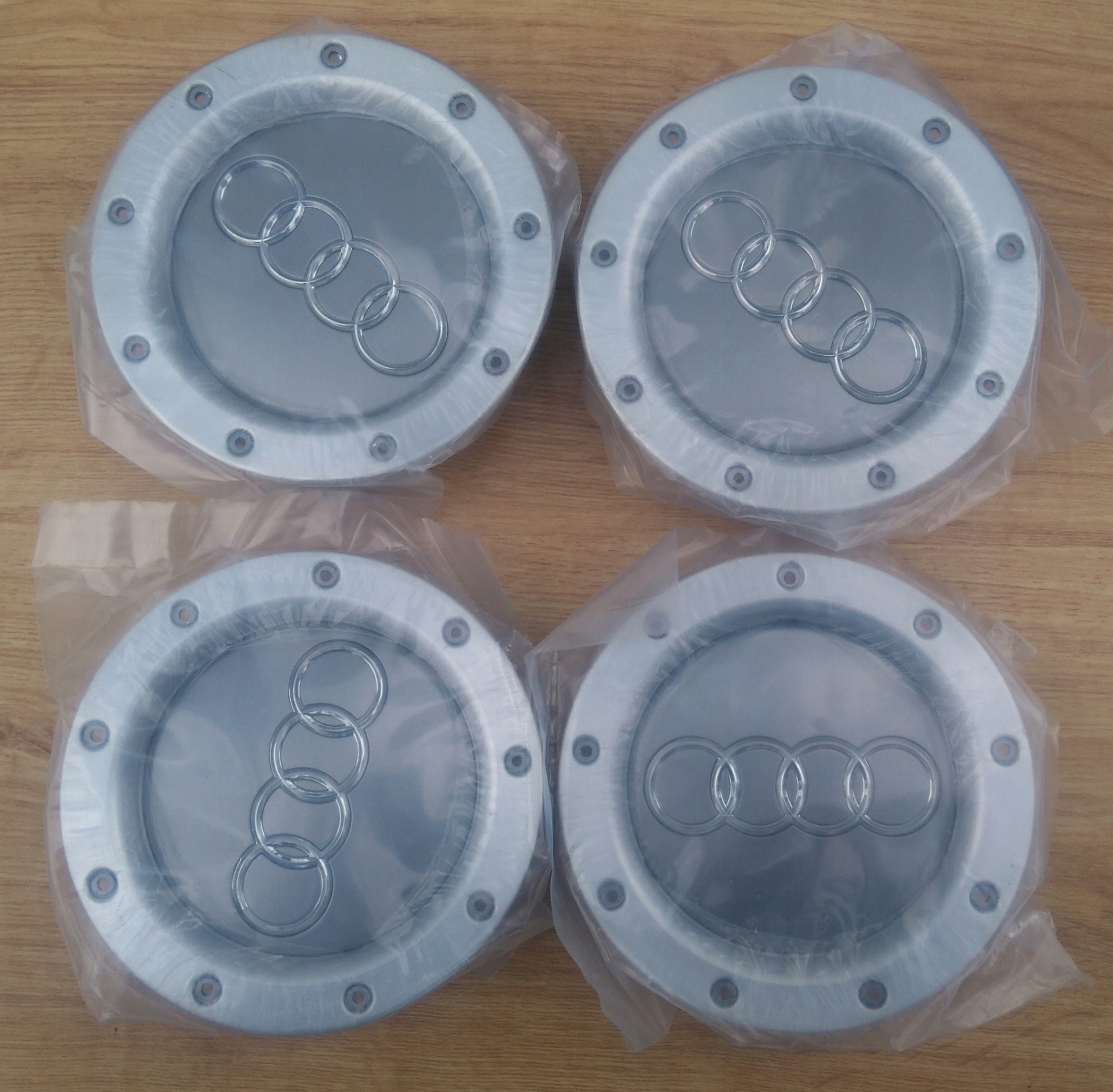 4x New caps AUDI S-LINE 8D0601165K caps Brand without a brand