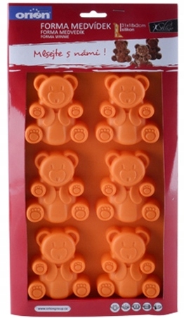 FOREMKA SILIKONOWA NA MUFFINKI FORMA CIASTKA MISIE Marka Orion