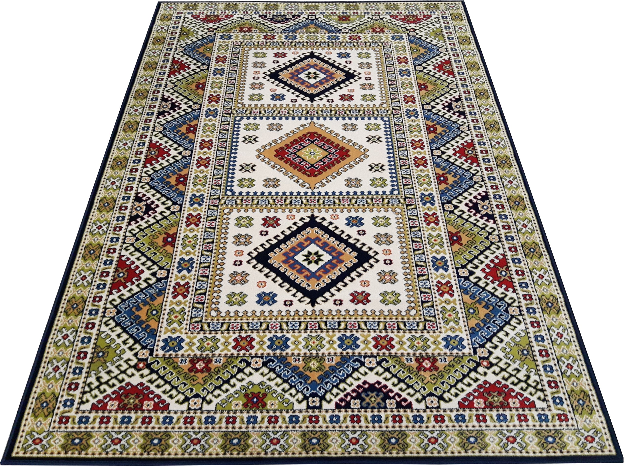 

Dywan Aras 133x190 Standard Agnella krem kolorowy