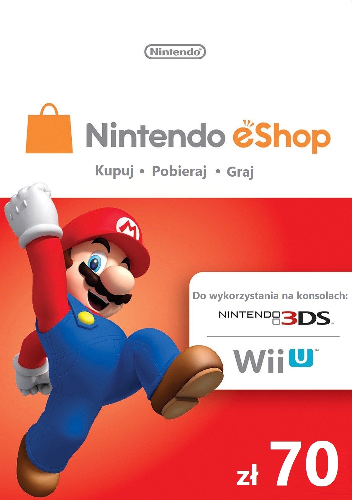 Карта пополнения eshop польша