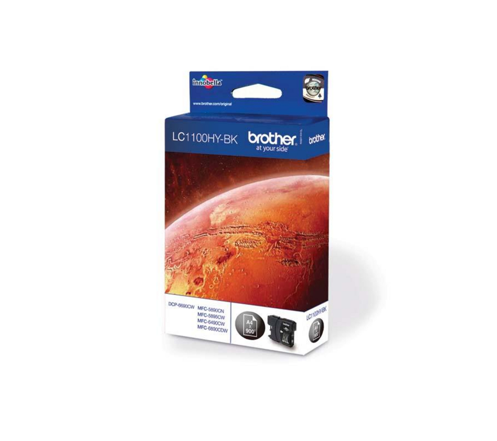 

Tusz org. Brother LC-1100HY Black MFC-6890CDW