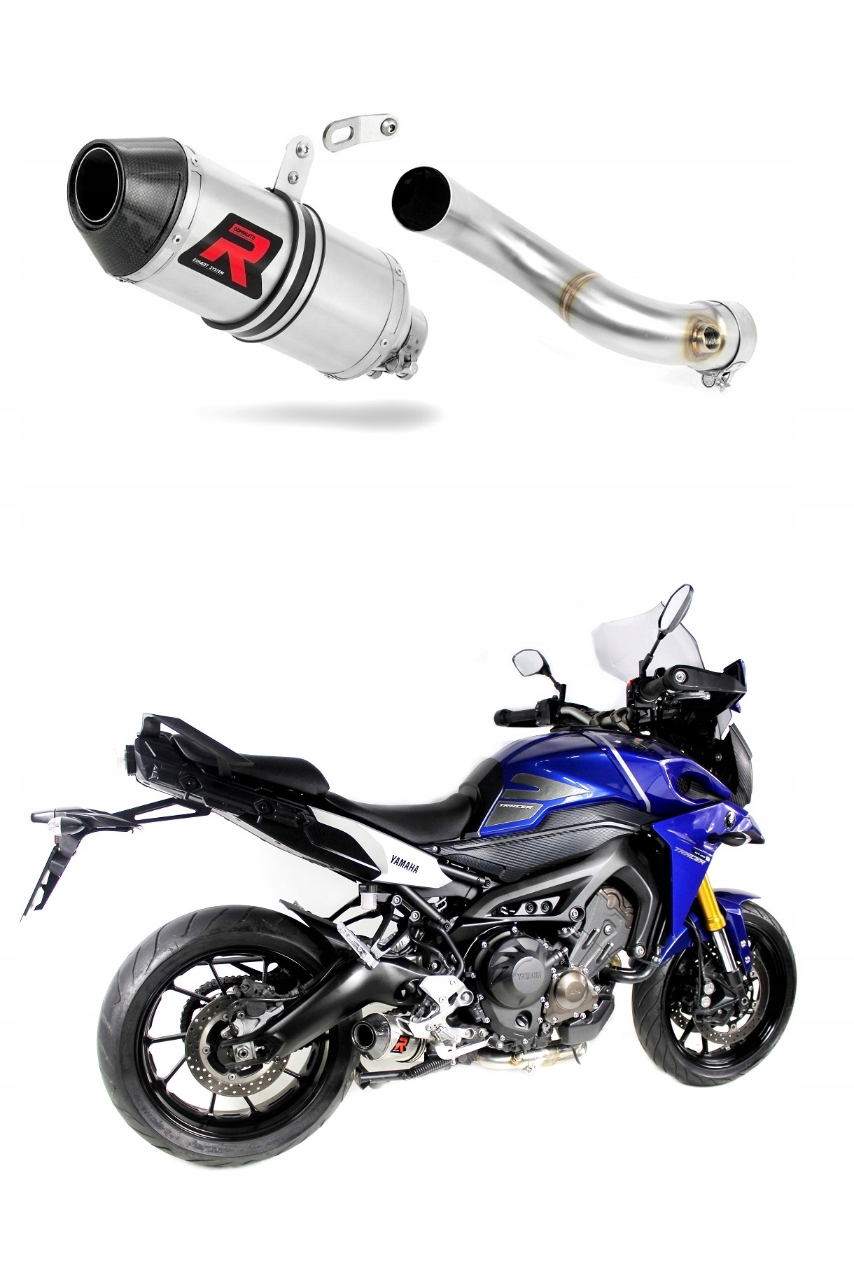 YA096DF-S - вихлоп DOMINATOR HP3 YAMAHA TRACER 900 2015-2020