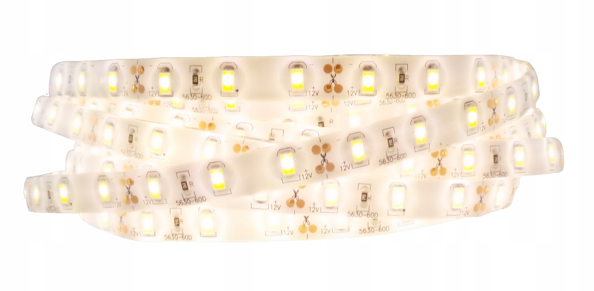 

Taśma Led 5630 300D Smd IP65 wodoodporna Ciepła 5m