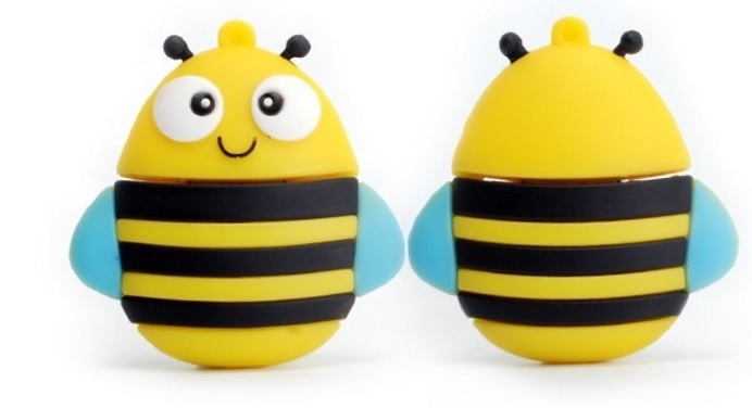 PENDRIVE USB 8 GB PSZCZÓŁKA MIŚ ZWIERZAKI OSA BEE Pojemność 8 GB