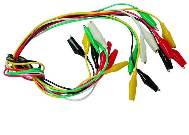 

Komplet 10szt przewodów z krokodylkami 32mm(0038)