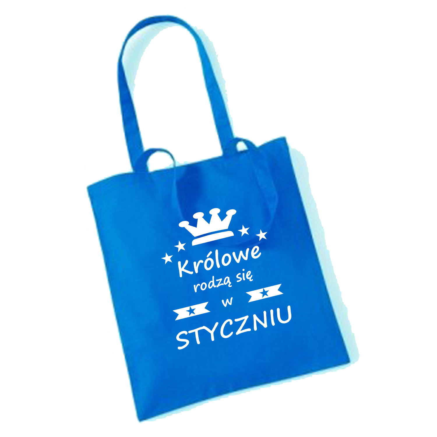 TORBA bawełniana KRÓLOWE RODZĄ SIĘ W STYCZNIU Marka inna