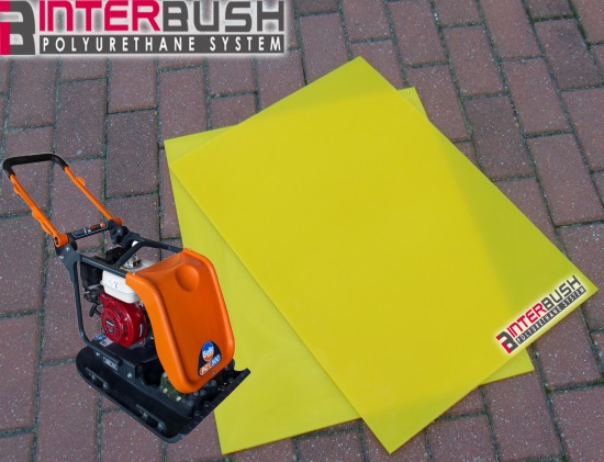 700x500x8mm guma mata płyta do zagęszczarki elastomer Marka Interbush