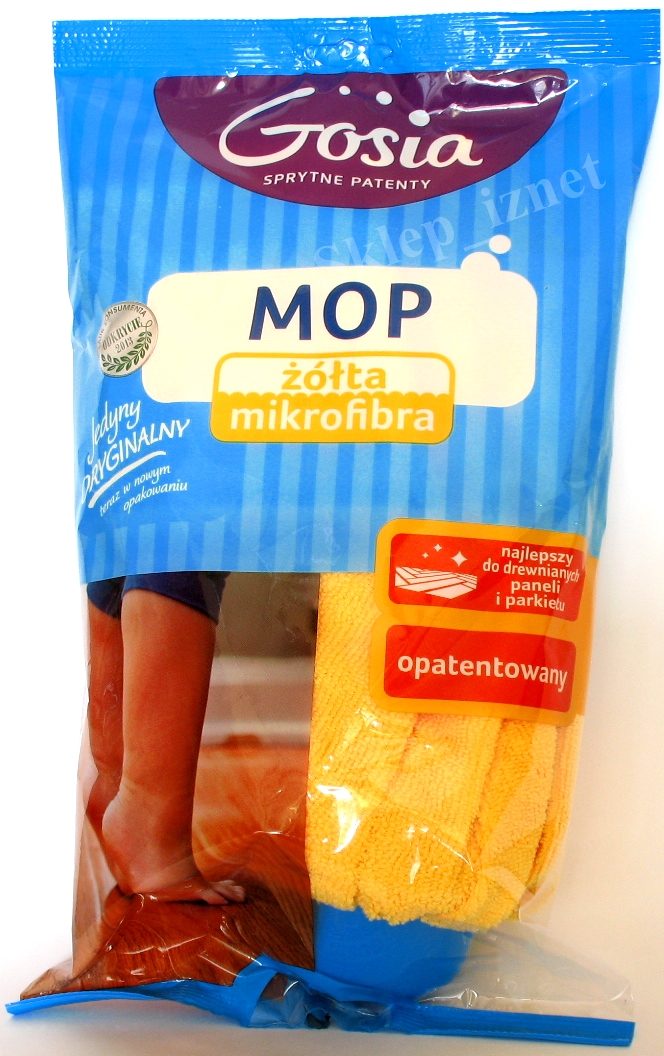 

Mop Gosia Mikrofibra Zapas Karton 12 Sztuk