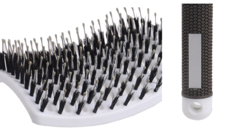 SZCZOTKA DO WŁOSÓW PROFILOWANA BLOGEREK BIAŁA Materiał włosia brak informacji