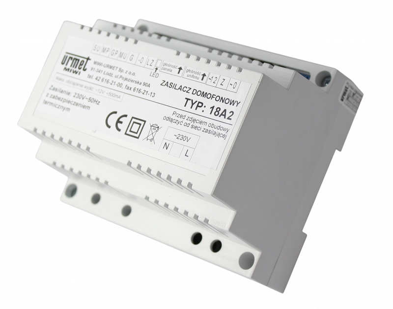 ZESTAW DOMOFONOWY DOMOFON MIWI URMET 1122/401 EAN (GTIN) 5903878053589