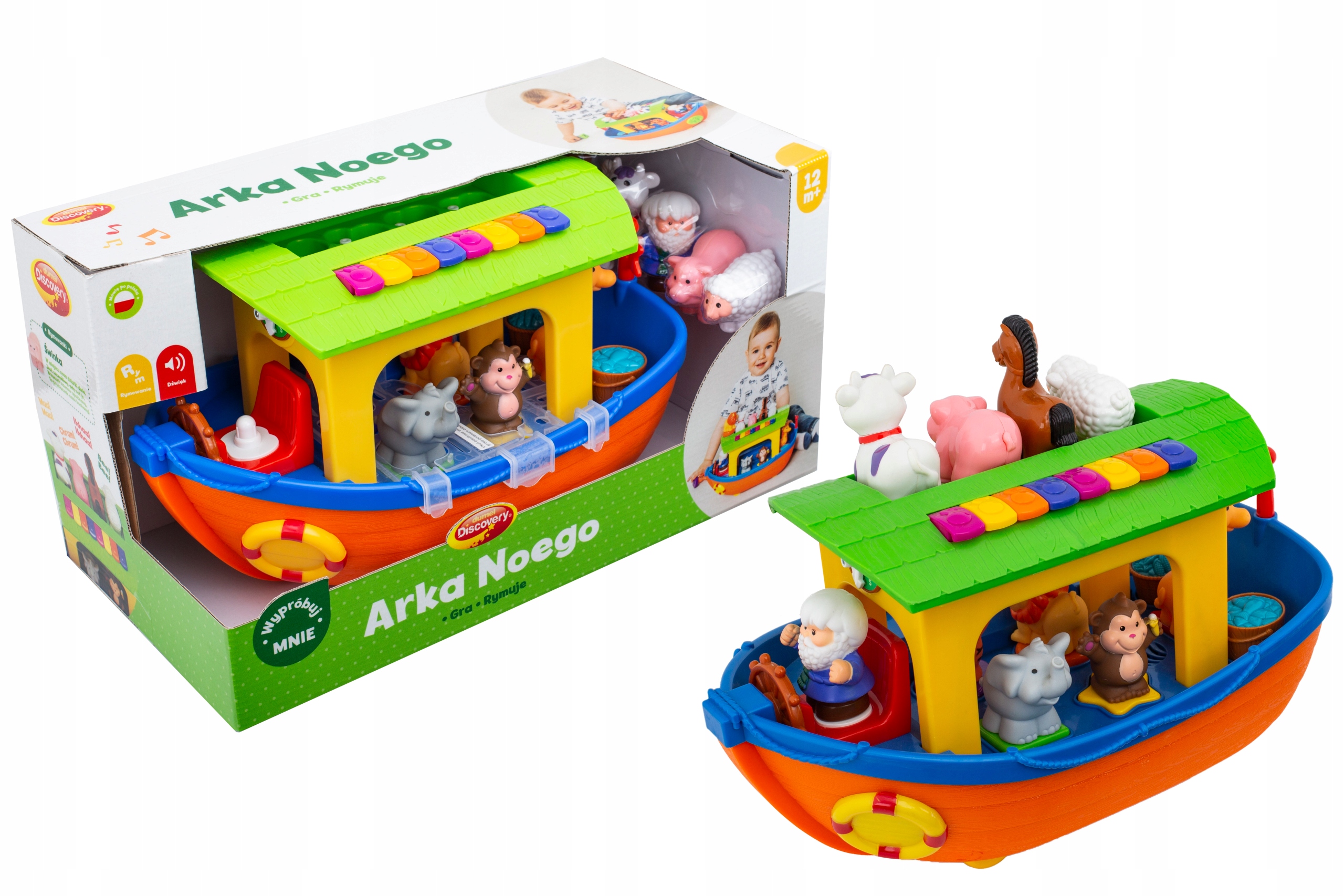 DUMEL INTERAKTYWNA ARKA NOEGO + ZWIERZĘTA 31880 Marka Dumel Discovery