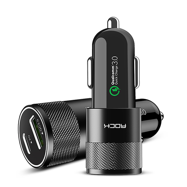 

Ładowarka Samochodowa Rock Pd Fast Quick Charge