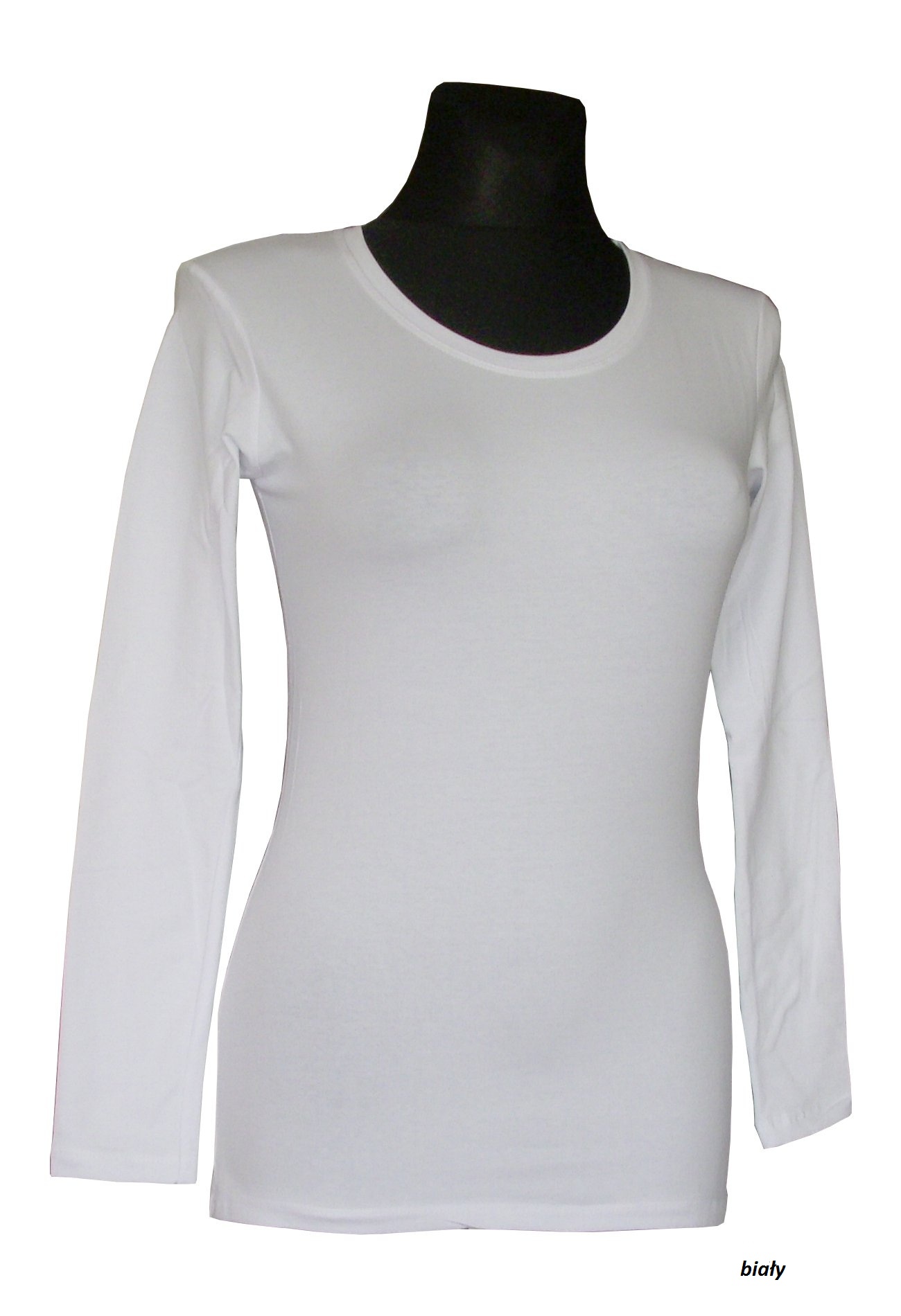 GŁADKA KLASYCZNA BLUZKA TUNIKA DŁUGI RĘKAW JAKOŚĆ Marka bez marki