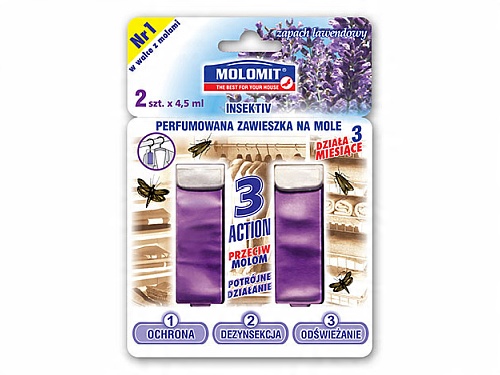 

Molan Perfumowana Zawieszka Na Mole 2 Szt. Lawenda