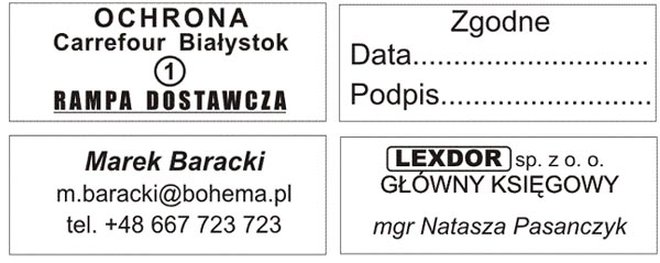 TANIA TRWAŁA GOTOWA GUMKA GUMKI do PIECZATKI PIECZĄTEK TRODAT COLOP WAGRAF Marka Trodat