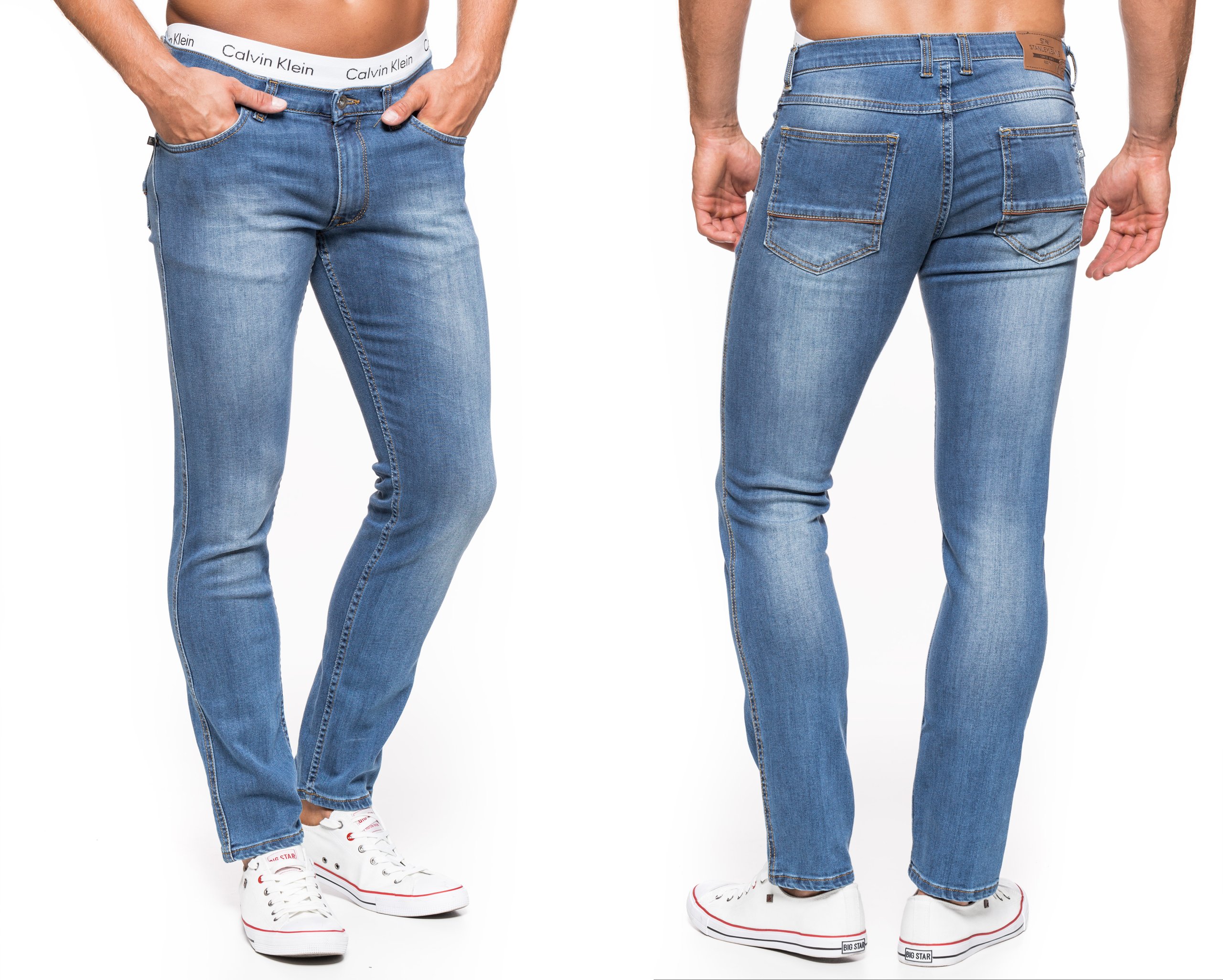 

Spodnie Męskie Stanley Jeans - 412/008 - 98cm L32