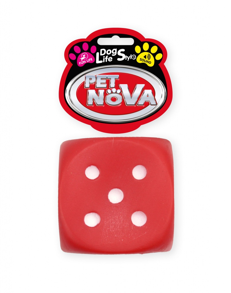 

Pet Nova zabawka dla psa Kostka do rzucania 6cm