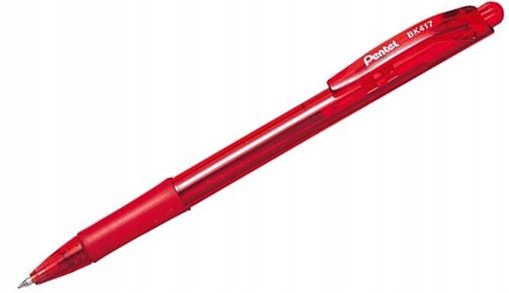 

Długopis automatyczny Pentel Bk 417 Wow 0,7 czerw