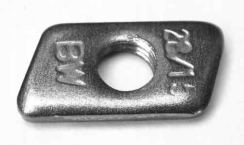 Nakrętka teowa młoteczkowa romb 28/15 M8 A2 100 szt