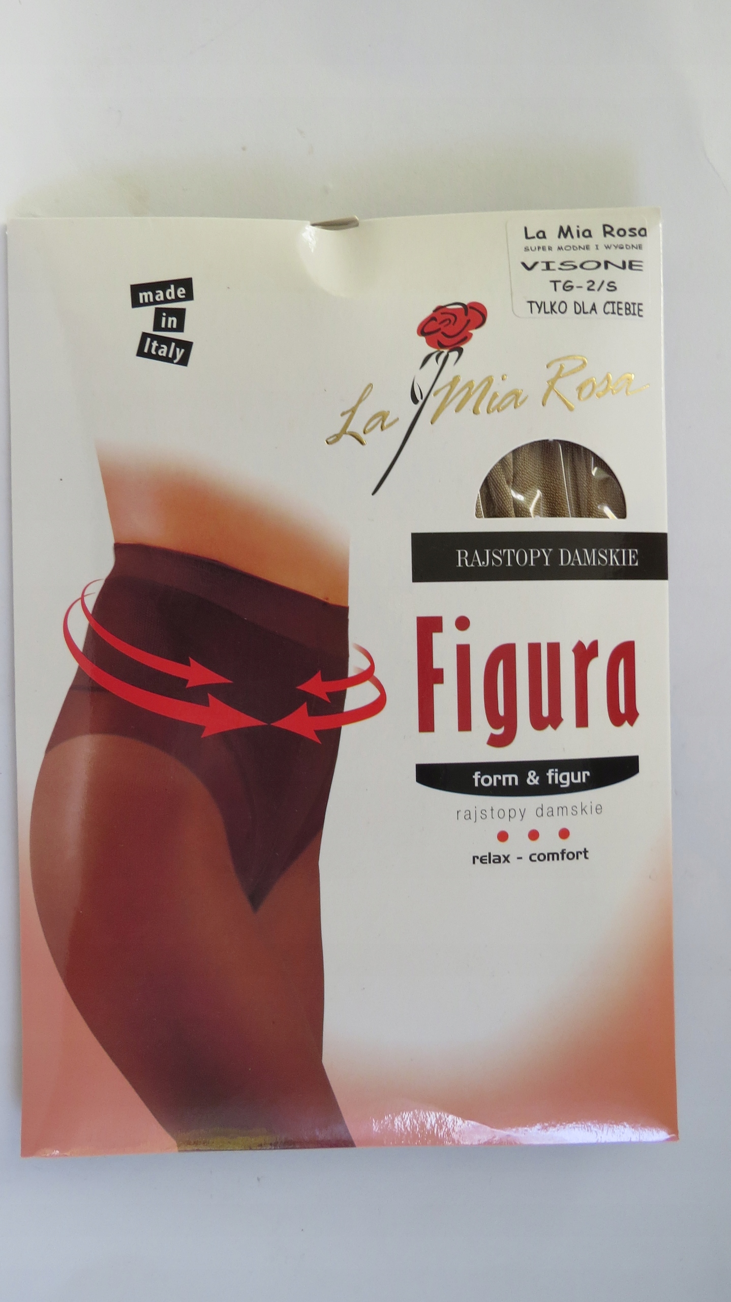 

Włoskie Rajstopy Wyszczuplające Figura L/4 Bejge