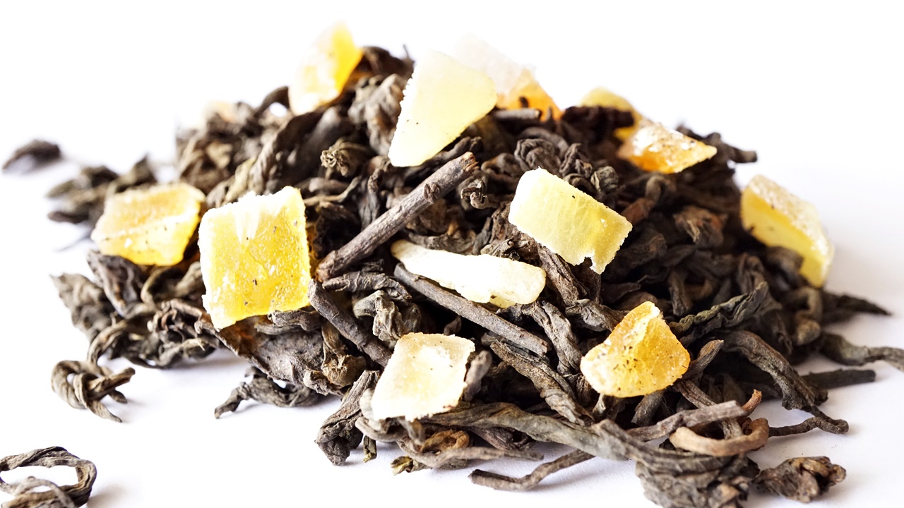 LADY GRAPEFRUIT, 1 kg čaj PUERH čaj, citrónová tráva