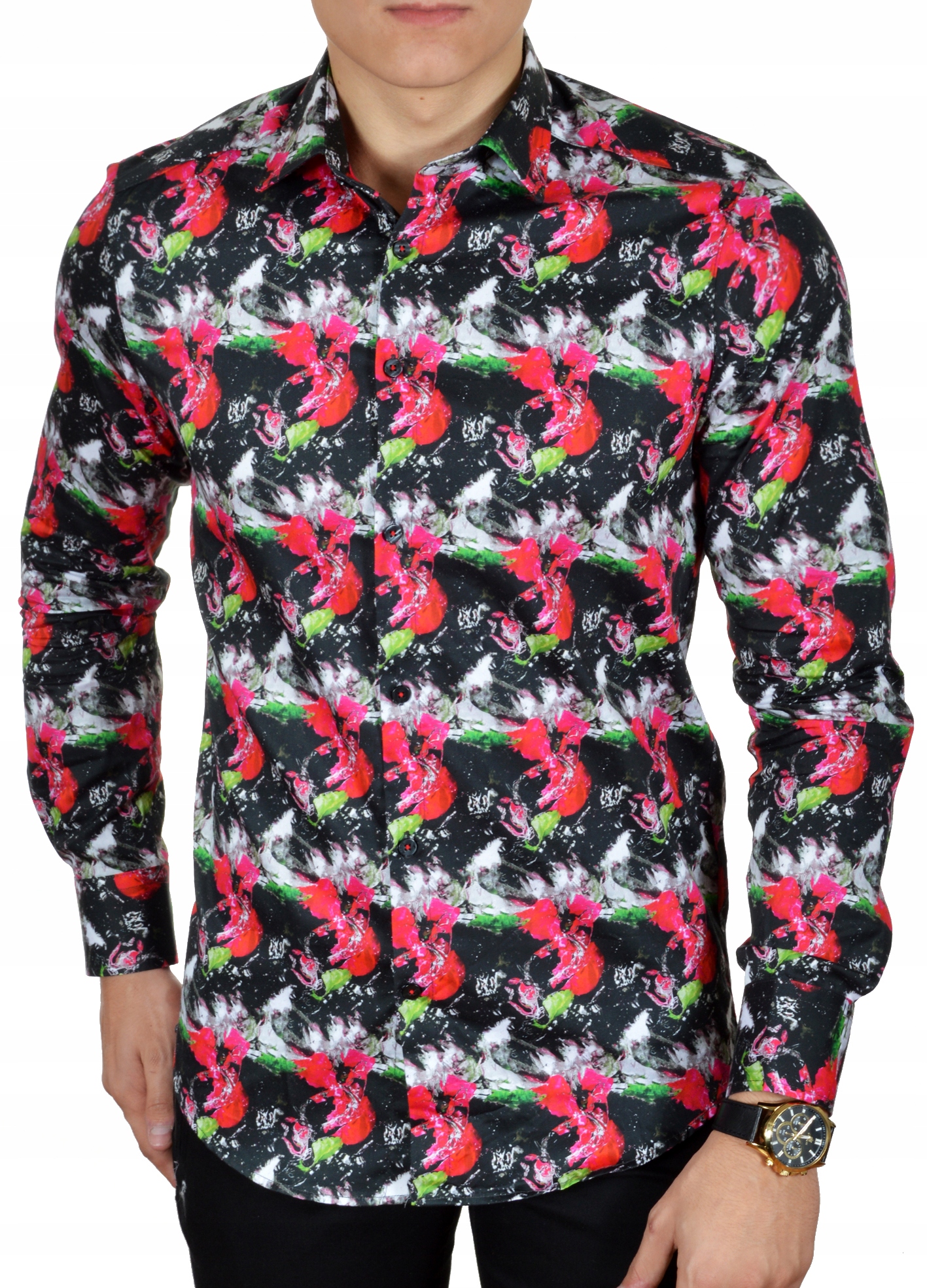 Pánská košile Květiny Mondo Casual Dárek