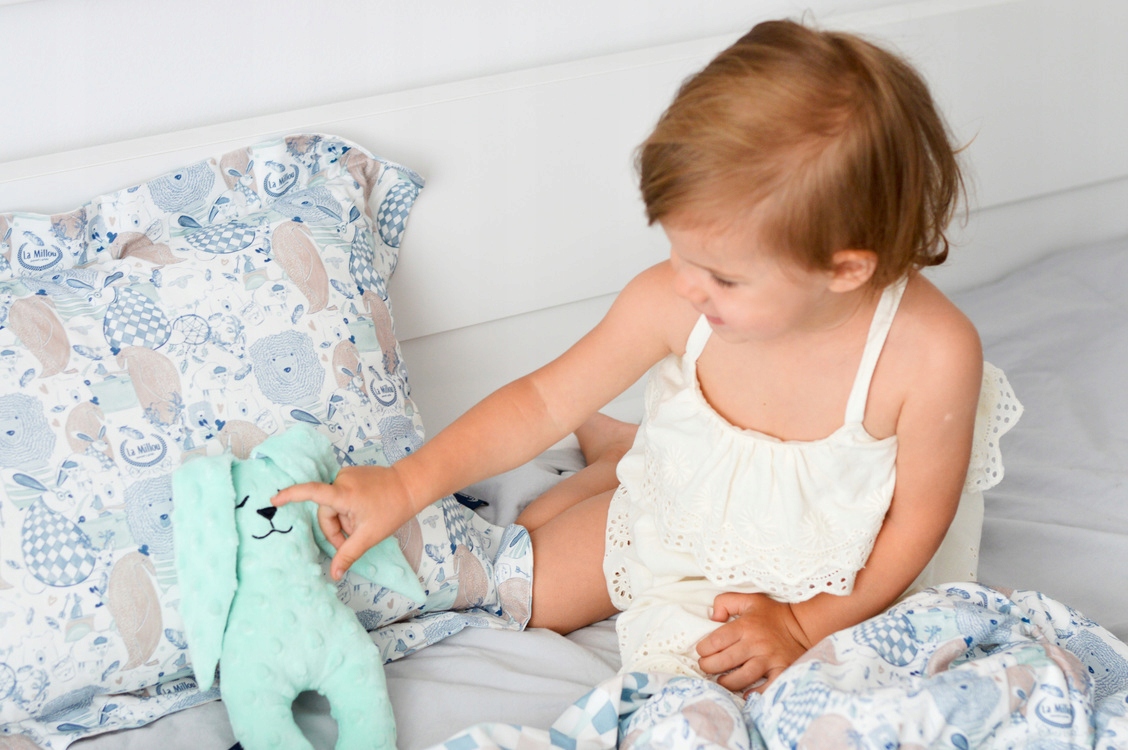 La Millou Zabawka Królik Fly Me To The Moon Nude Materiał tkanina