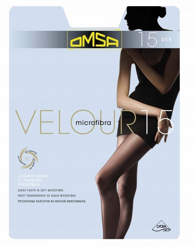 

Mb Omsa Velour 15 Den rajstopy damskie matowe 3
