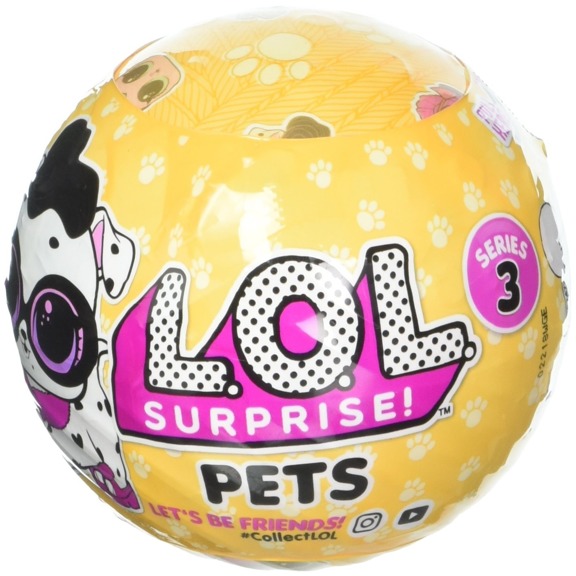 

L.o.l. Surprise Pets Lol Zwierzaki W Kuli Seria 3