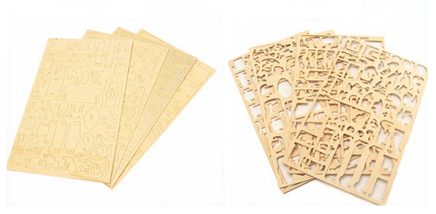 PUZZLE DREWNIANE 3D PRZESTRZENNE WĄŻ KOBRA color Kod producenta PC006